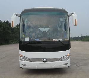 100000KM van de het Luchtkussenac Gebruikte YUTONG Luxe van de 51 Zetels 2015 Euro IV Emissie de busbus