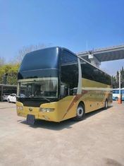 Één Laag en half Gebruikte Yutong-Bussen 100 de Maximum Snelheid van Km/H met 59 Zetels