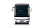 55 Zetels Gebruikte YUTONG-de Zetels100km/h Maximum Snelheid van de Bus Witte Luxe met Automatische Deur