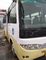 22 de zetels Zhongtong gebruikten Minibus 18000 Afstand in mijlen met Goede Brandstofefficiency